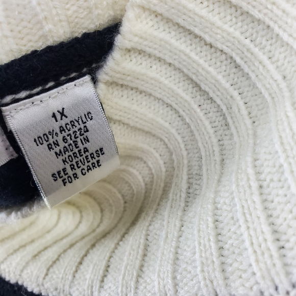 size 1x womens sweater - Picture 2 of 6